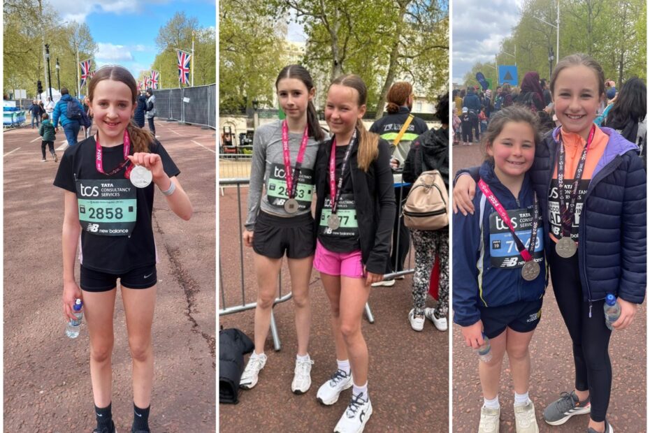 Senior Mini London Marathon Runners 2024