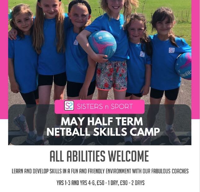 Sisters n Sport Flyer - May Half Term 2021