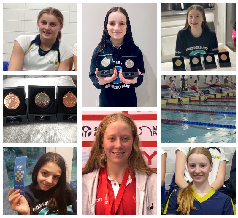 Swimming Success for ND girls at Surrey Championships