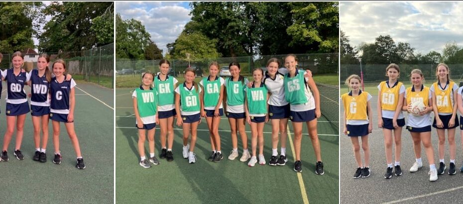 U12 A-C Netball v PriorsField