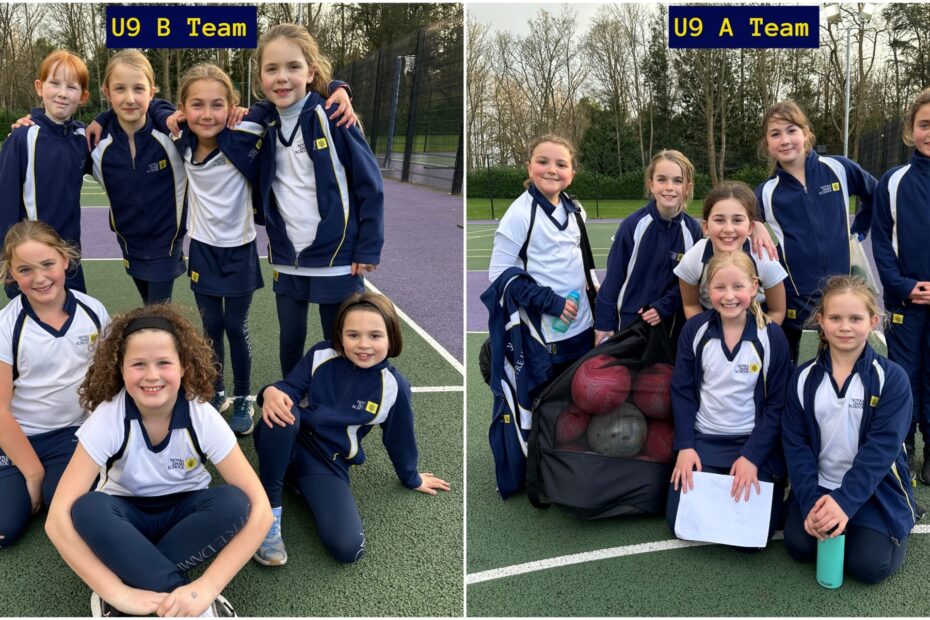 U9 A and B Netball Teams v Rydes Hill