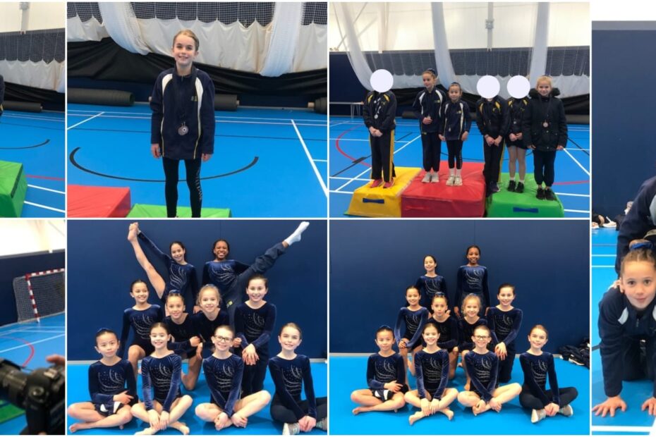 U9 and U11 Gymnastics Competition at Danes Hill