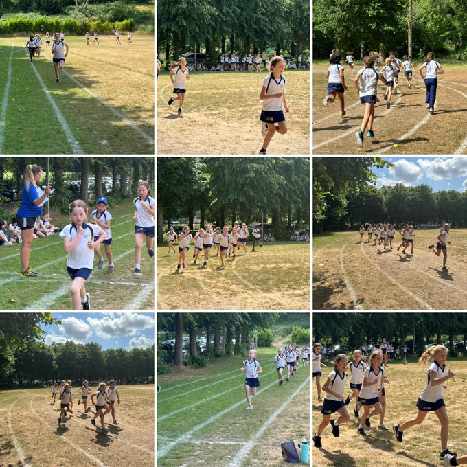 Year 5 600m run for Sports Day 2023