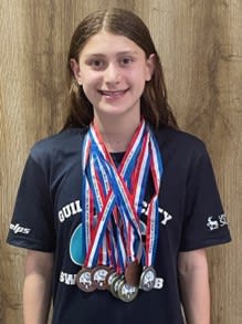 Ava T - Swimming Medals at Windsor Open Meet